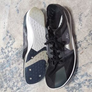 Nike Dragonfly XC, Black and Silver, 12.5 mens *No spikes*